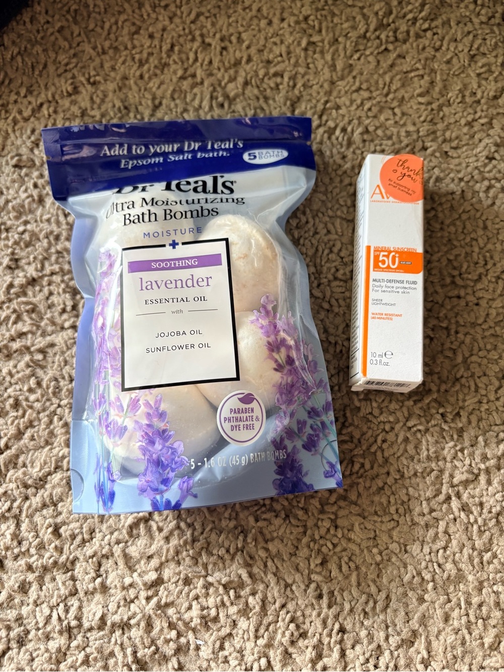 Lavender Bath Bombs - Soothing Lavender (Pack of 5)